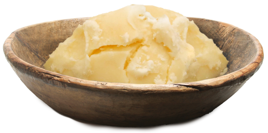 Shea Butter in a Bowl